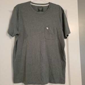 Abercrombie & Fitch Gray Short Sleeve Tee